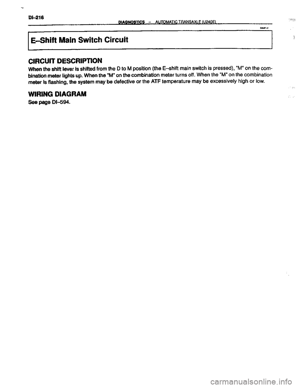 TOYOTA CELICA 1999  Service Repair Manual 