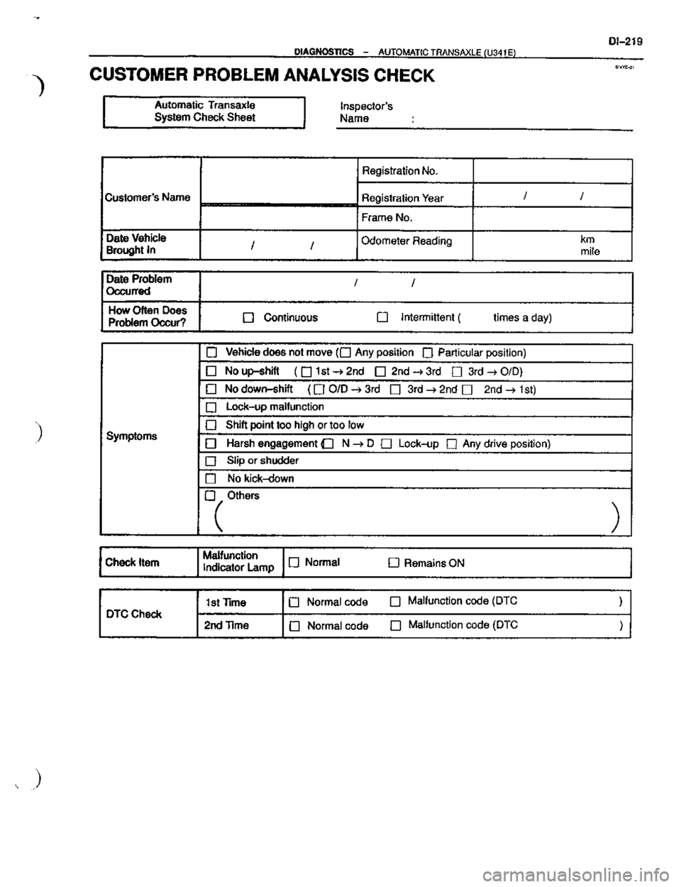 TOYOTA CELICA 1999  Service Repair Manual 