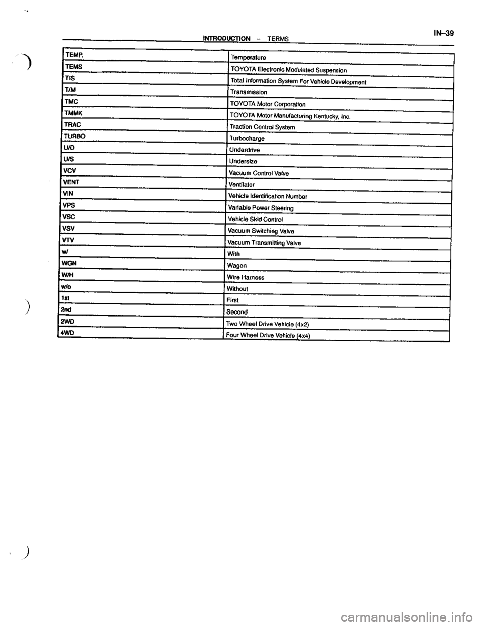 TOYOTA CELICA 1999  Service Repair Manual 