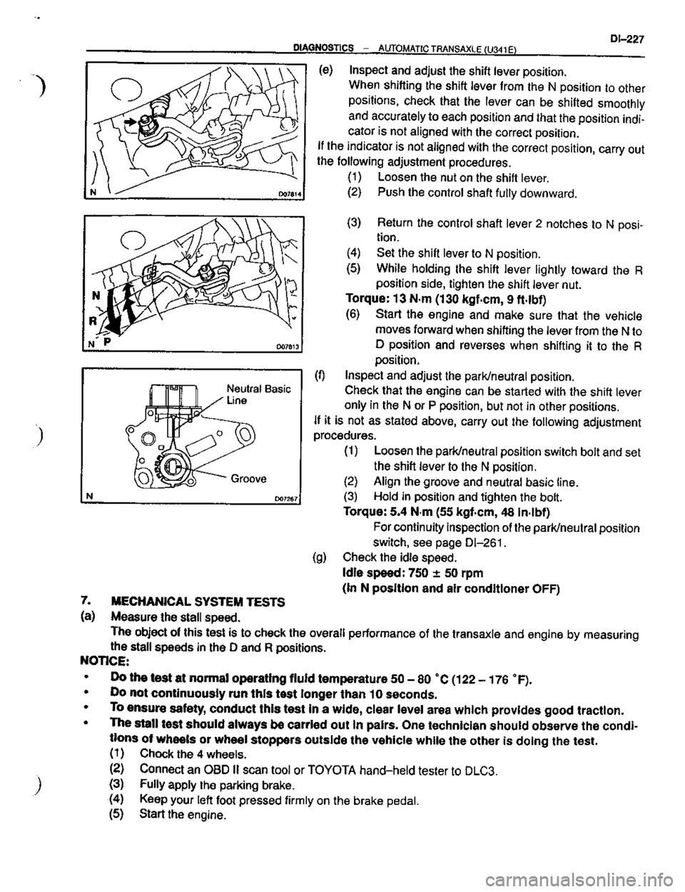 TOYOTA CELICA 1999  Service Repair Manual 