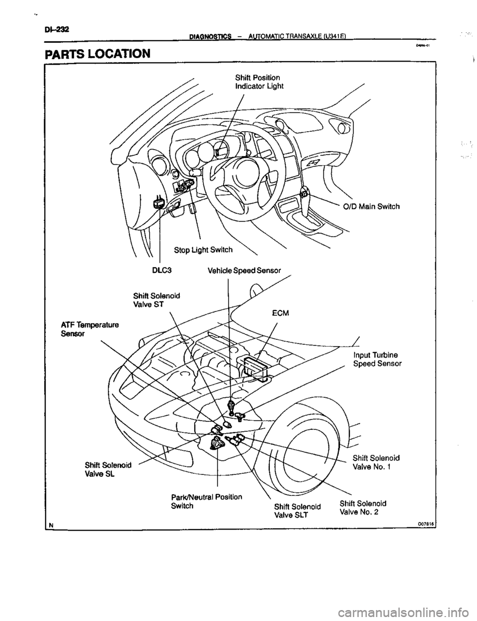 TOYOTA CELICA 1999  Service Repair Manual 