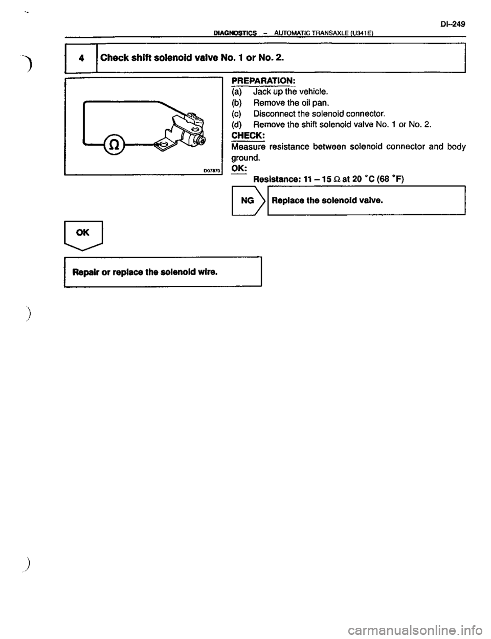 TOYOTA CELICA 1999  Service Repair Manual 