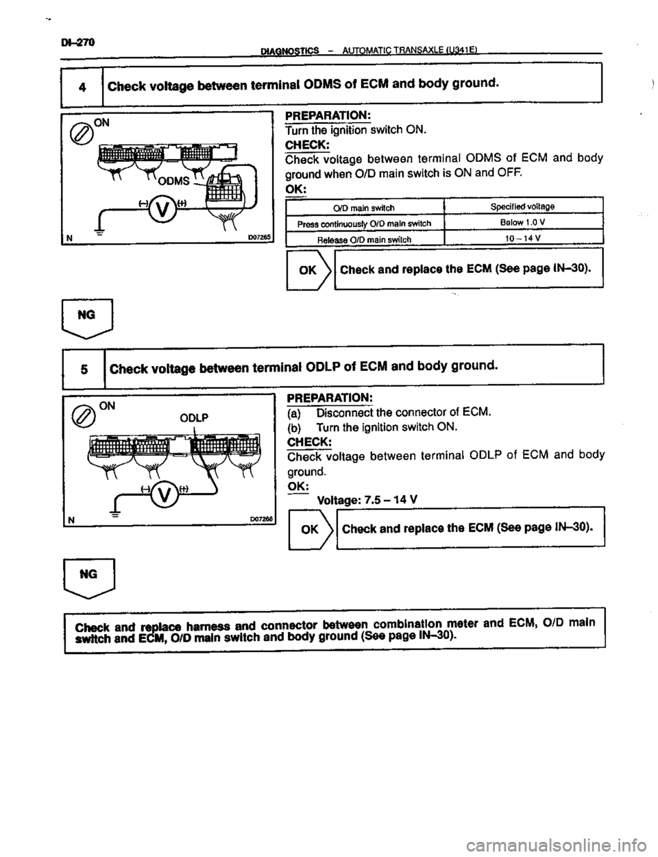 TOYOTA CELICA 1999  Service Repair Manual 