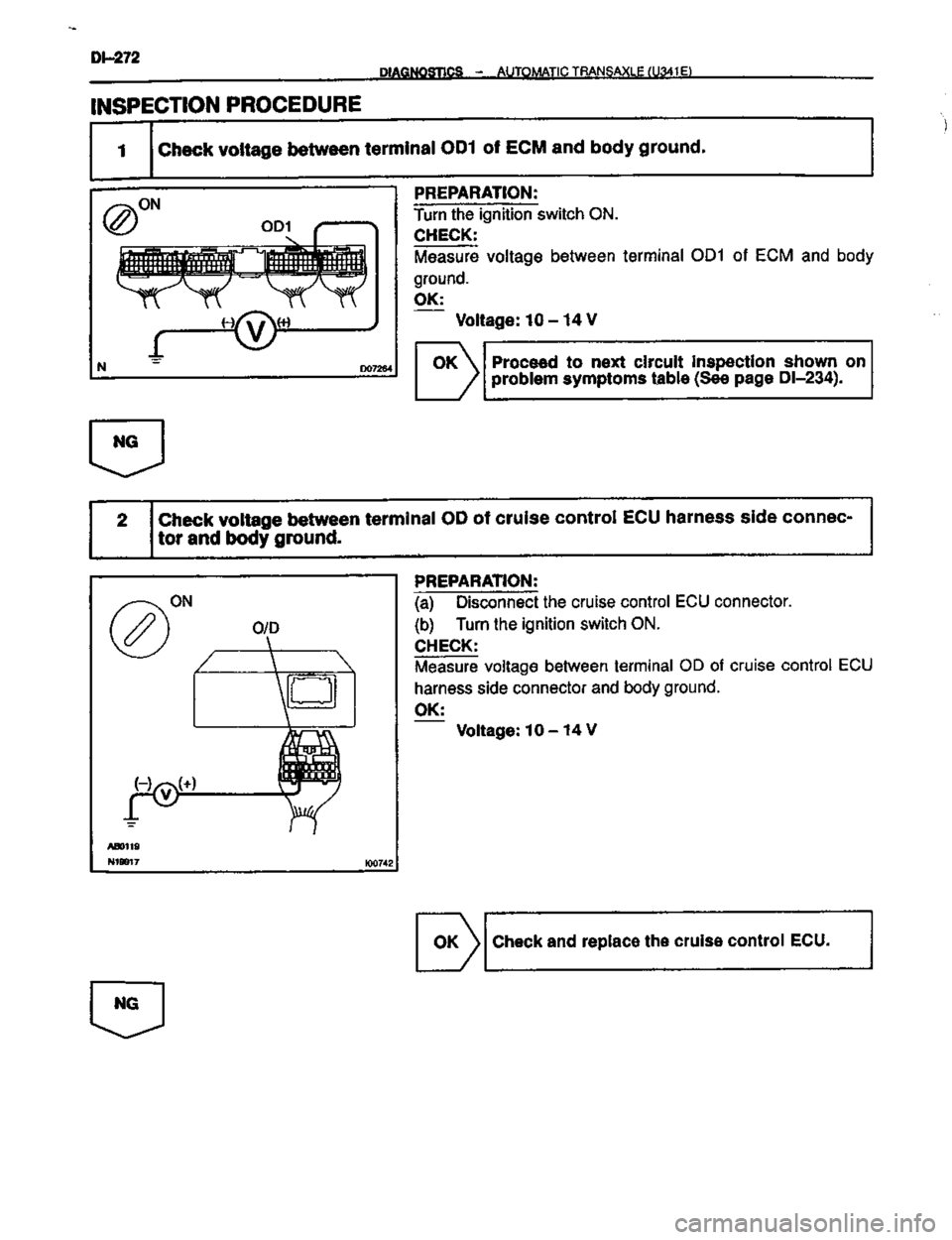 TOYOTA CELICA 1999  Service Repair Manual 