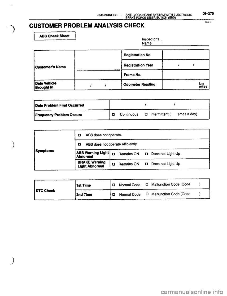 TOYOTA CELICA 1999  Service Repair Manual 