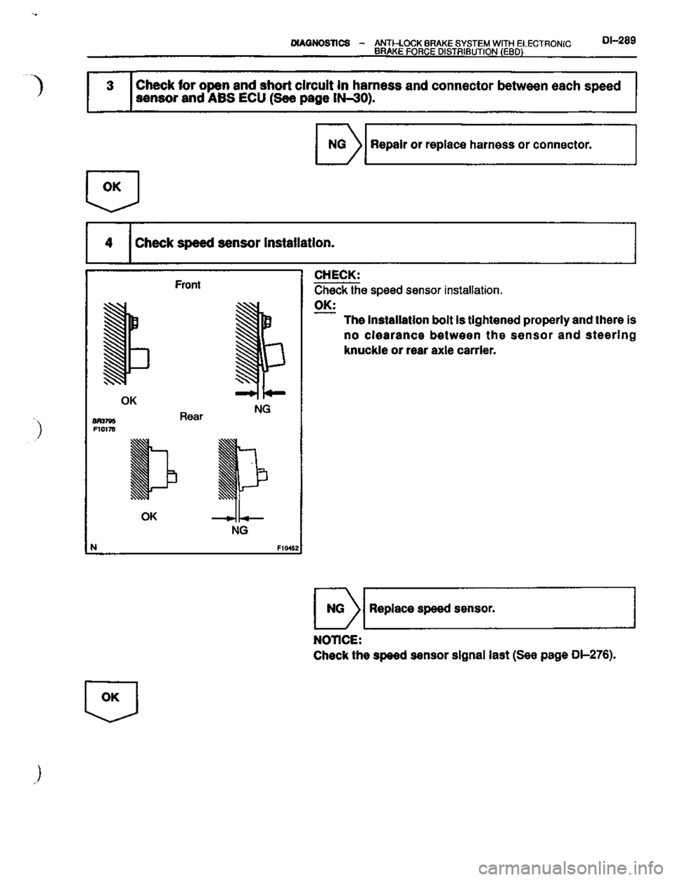 TOYOTA CELICA 1999  Service Repair Manual 