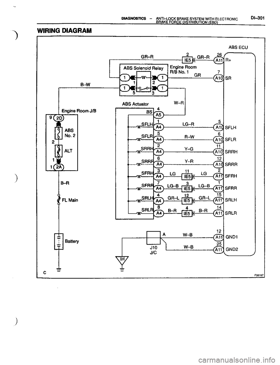 TOYOTA CELICA 1999  Service Repair Manual 