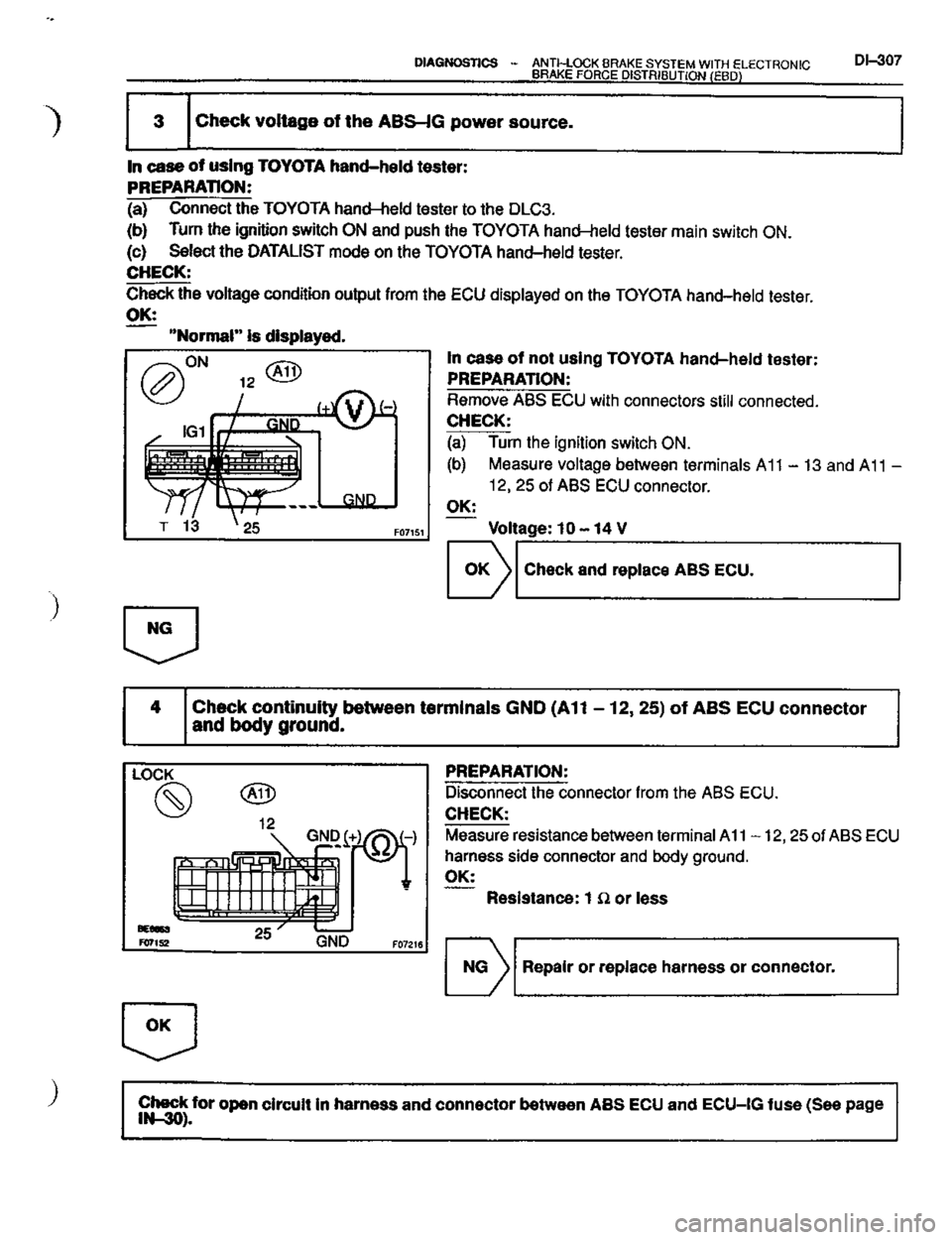 TOYOTA CELICA 1999  Service Repair Manual 