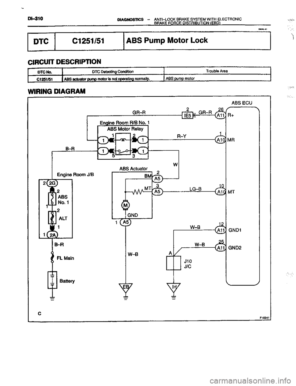 TOYOTA CELICA 1999  Service Repair Manual 