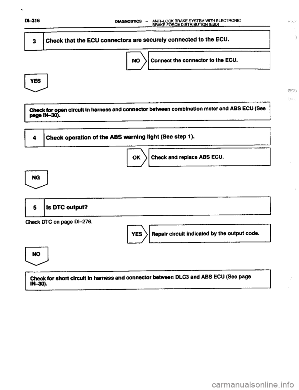 TOYOTA CELICA 1999  Service Repair Manual 