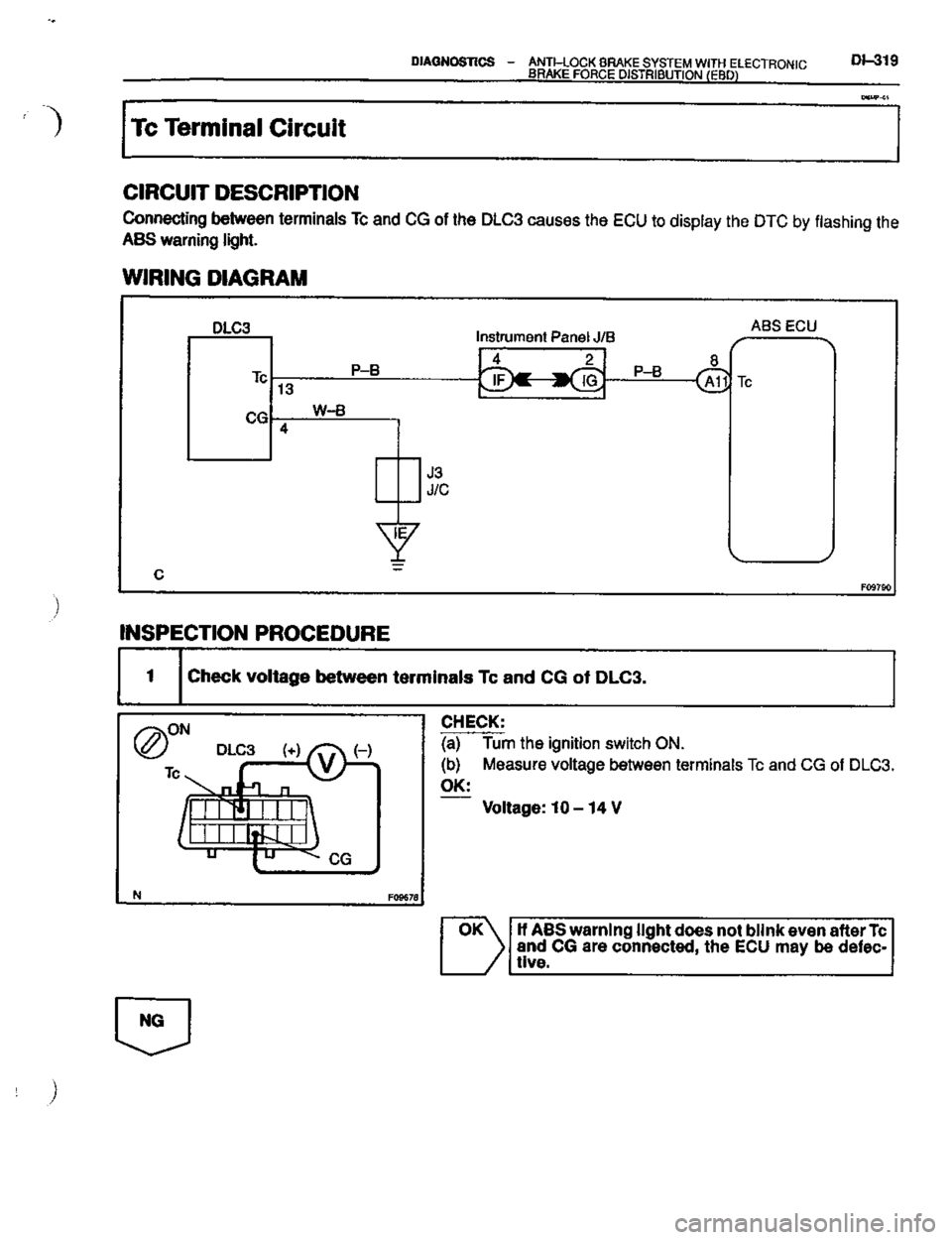TOYOTA CELICA 1999  Service Repair Manual 