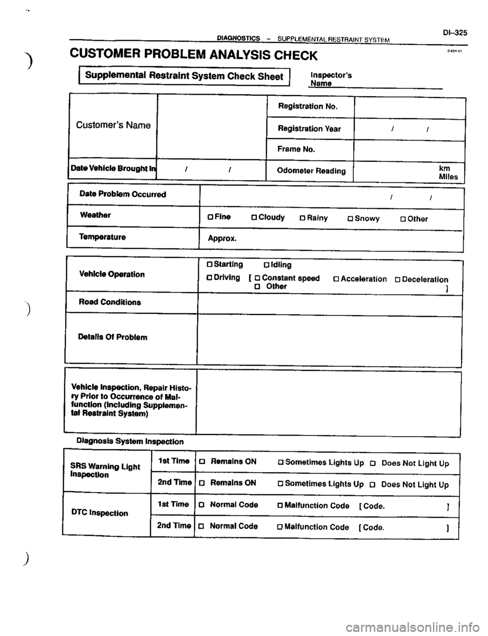 TOYOTA CELICA 1999  Service Repair Manual 