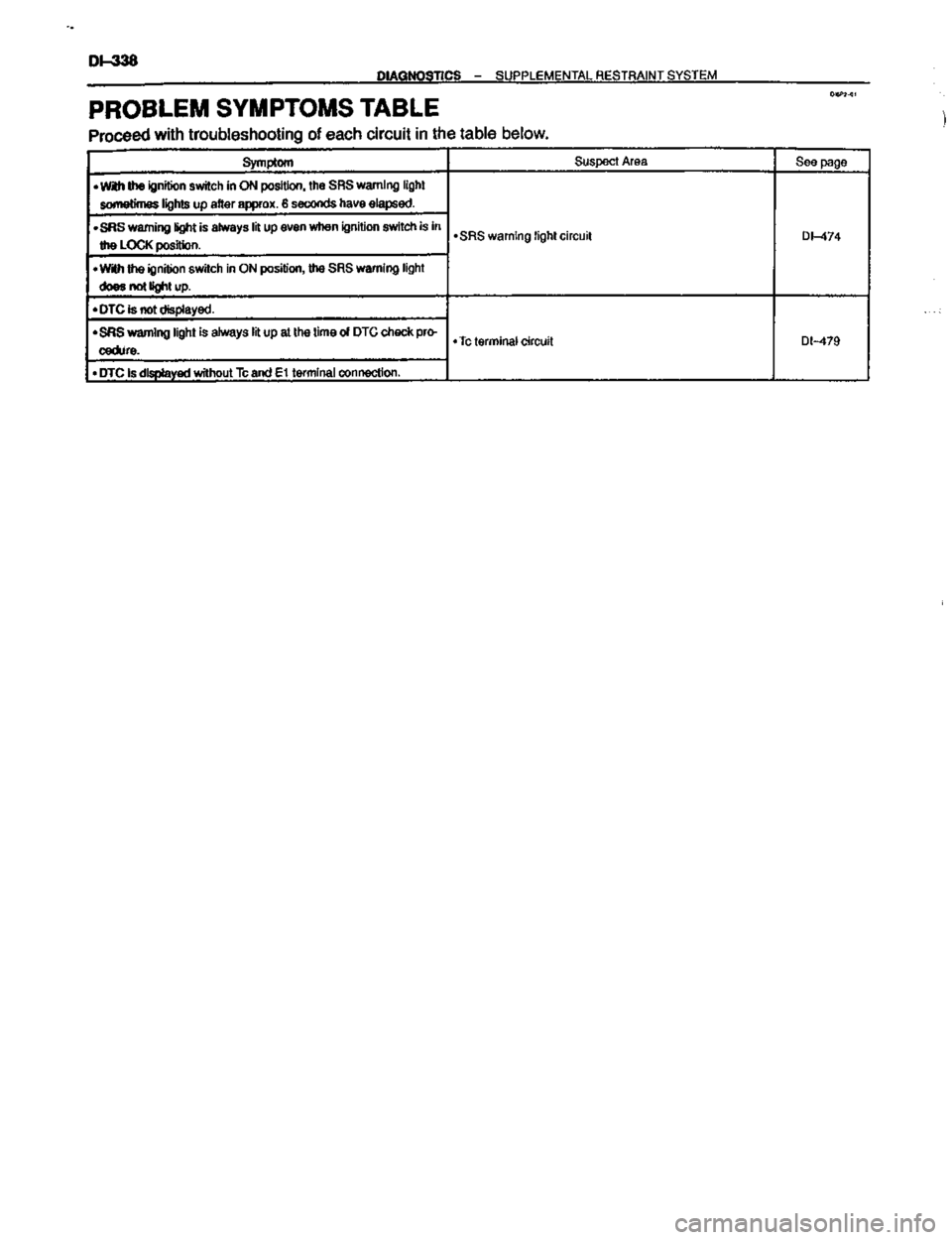 TOYOTA CELICA 1999  Service Repair Manual 