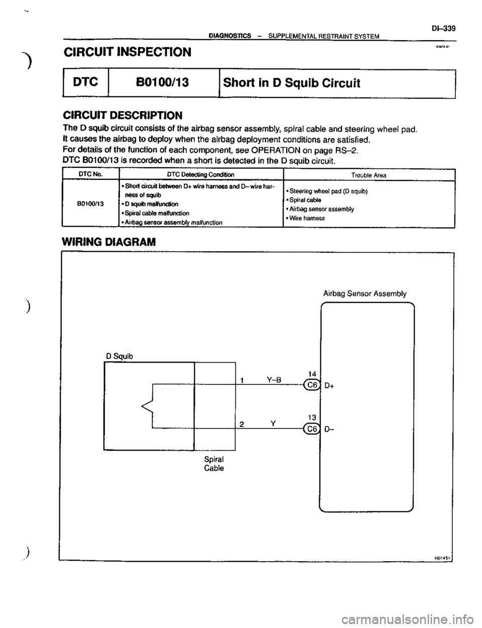 TOYOTA CELICA 1999  Service Repair Manual 