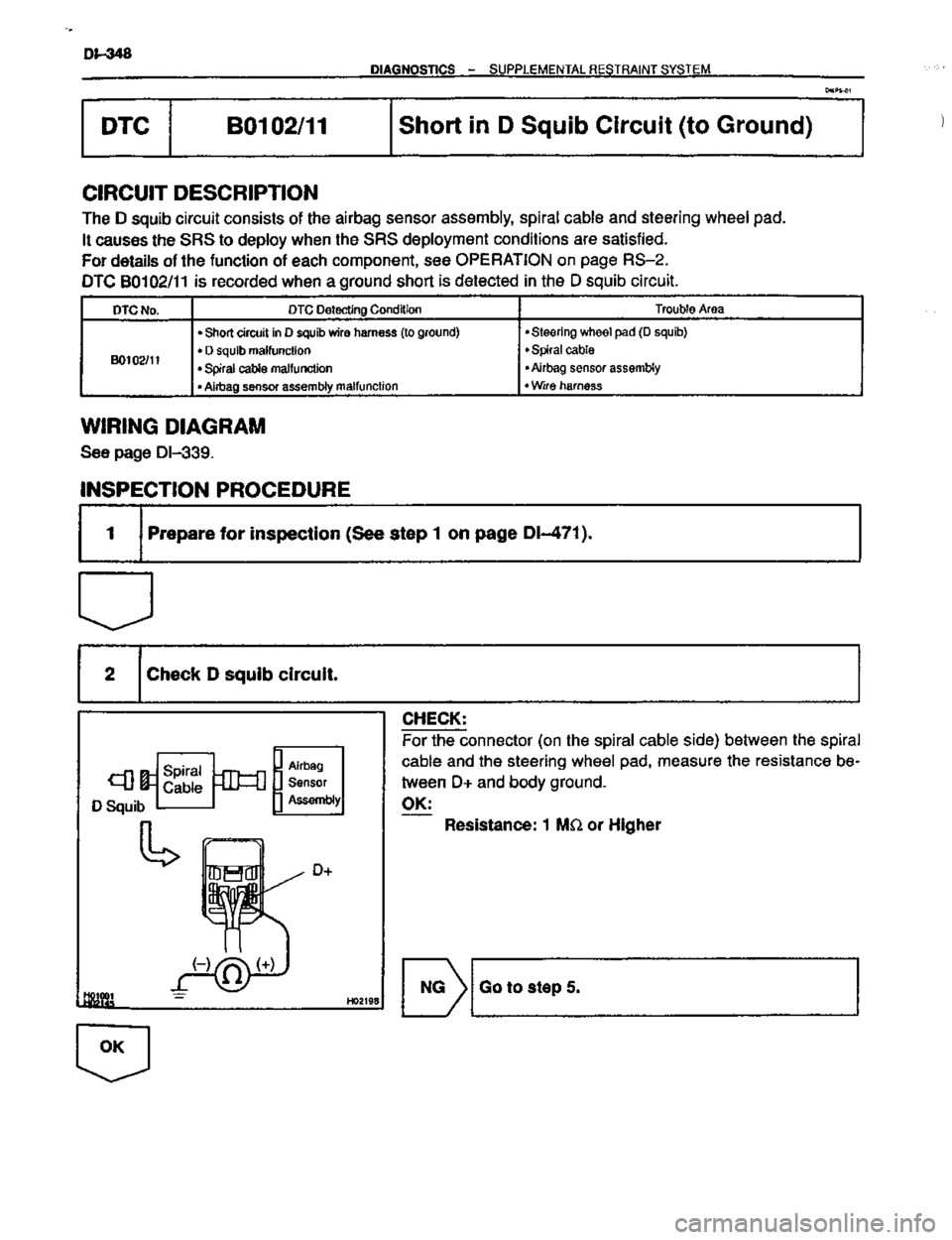 TOYOTA CELICA 1999  Service Repair Manual 