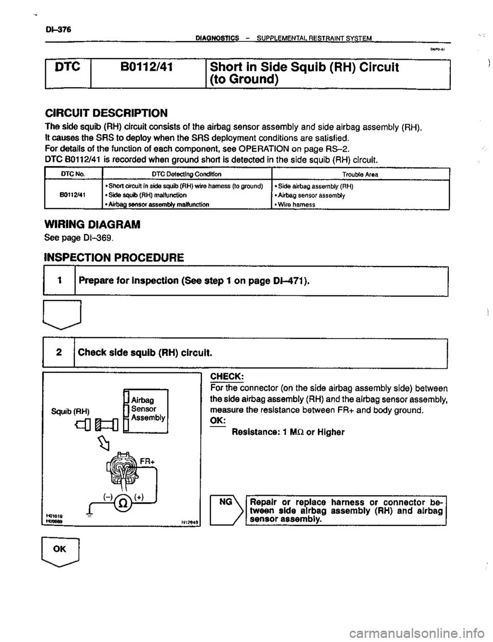 TOYOTA CELICA 1999  Service Repair Manual 