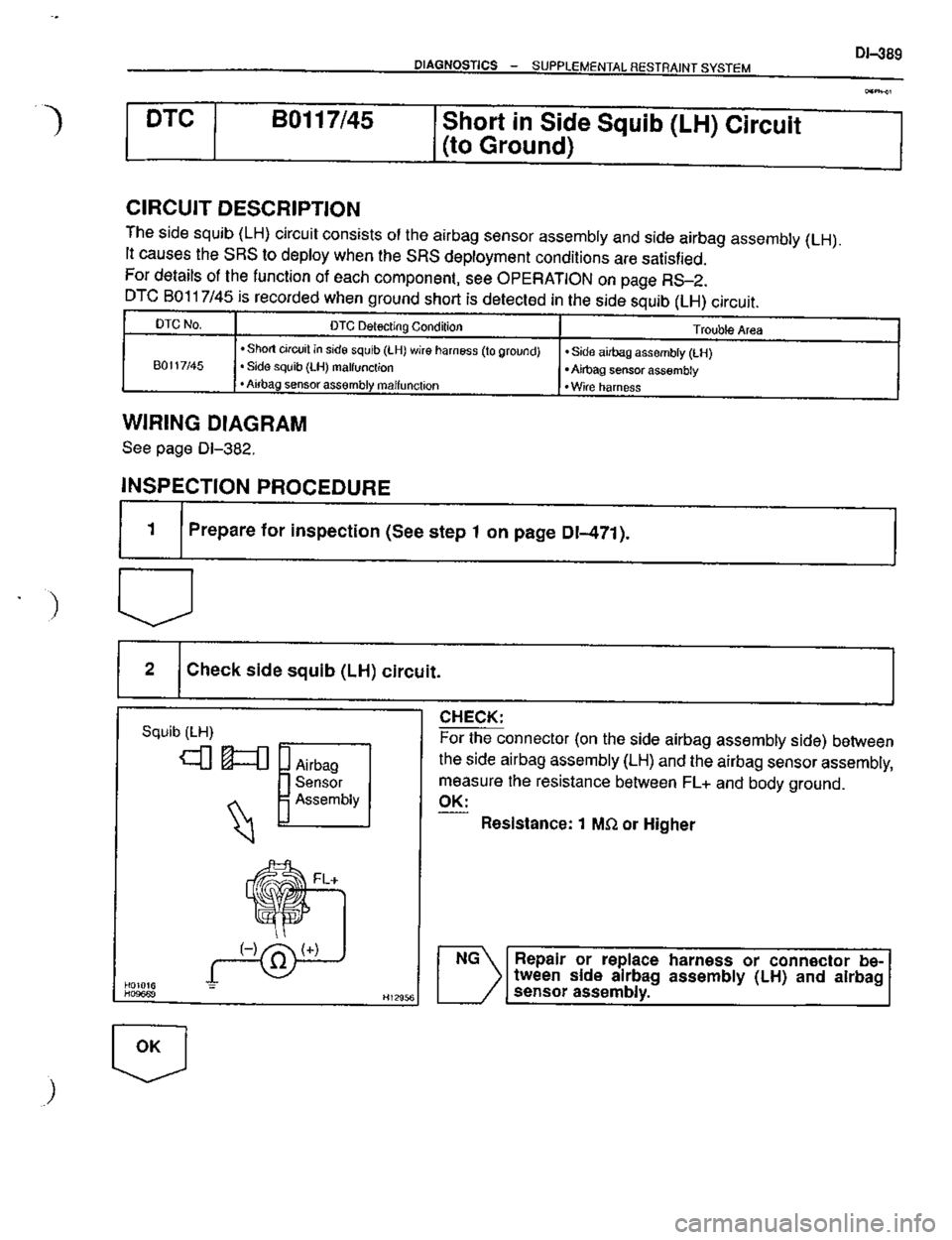 TOYOTA CELICA 1999  Service Repair Manual 