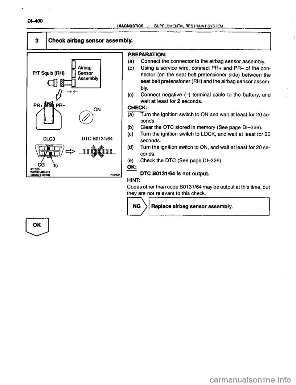 TOYOTA CELICA 1999  Service Repair Manual 