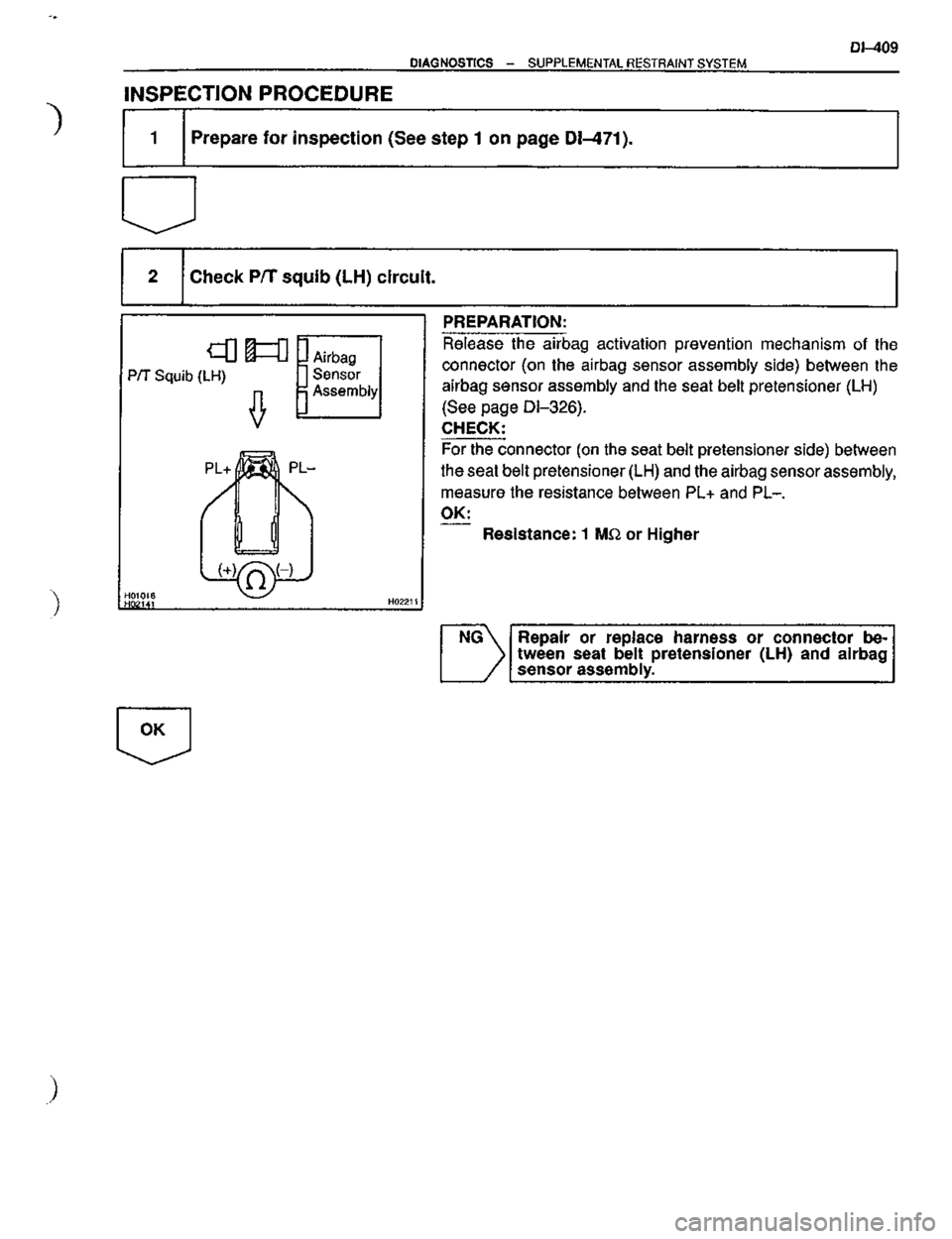 TOYOTA CELICA 1999  Service Repair Manual 