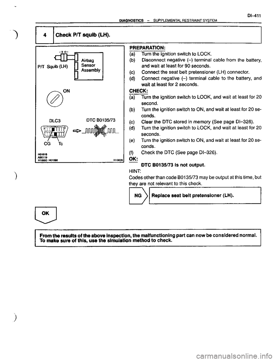 TOYOTA CELICA 1999  Service Repair Manual 