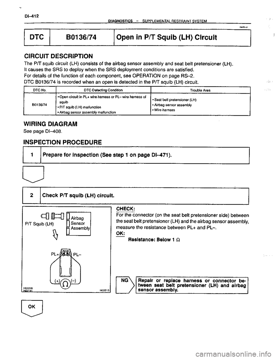 TOYOTA CELICA 1999  Service Repair Manual 