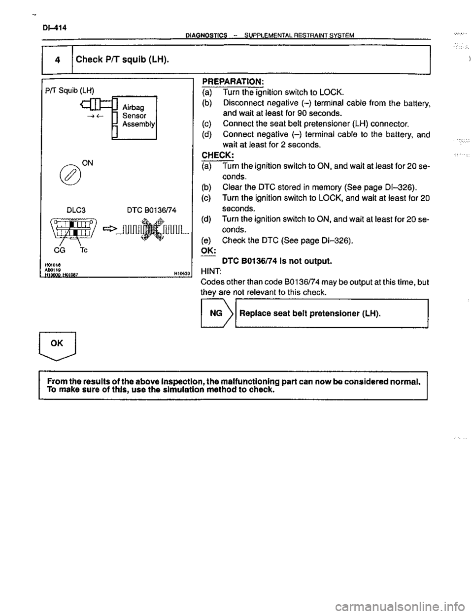 TOYOTA CELICA 1999  Service Repair Manual 