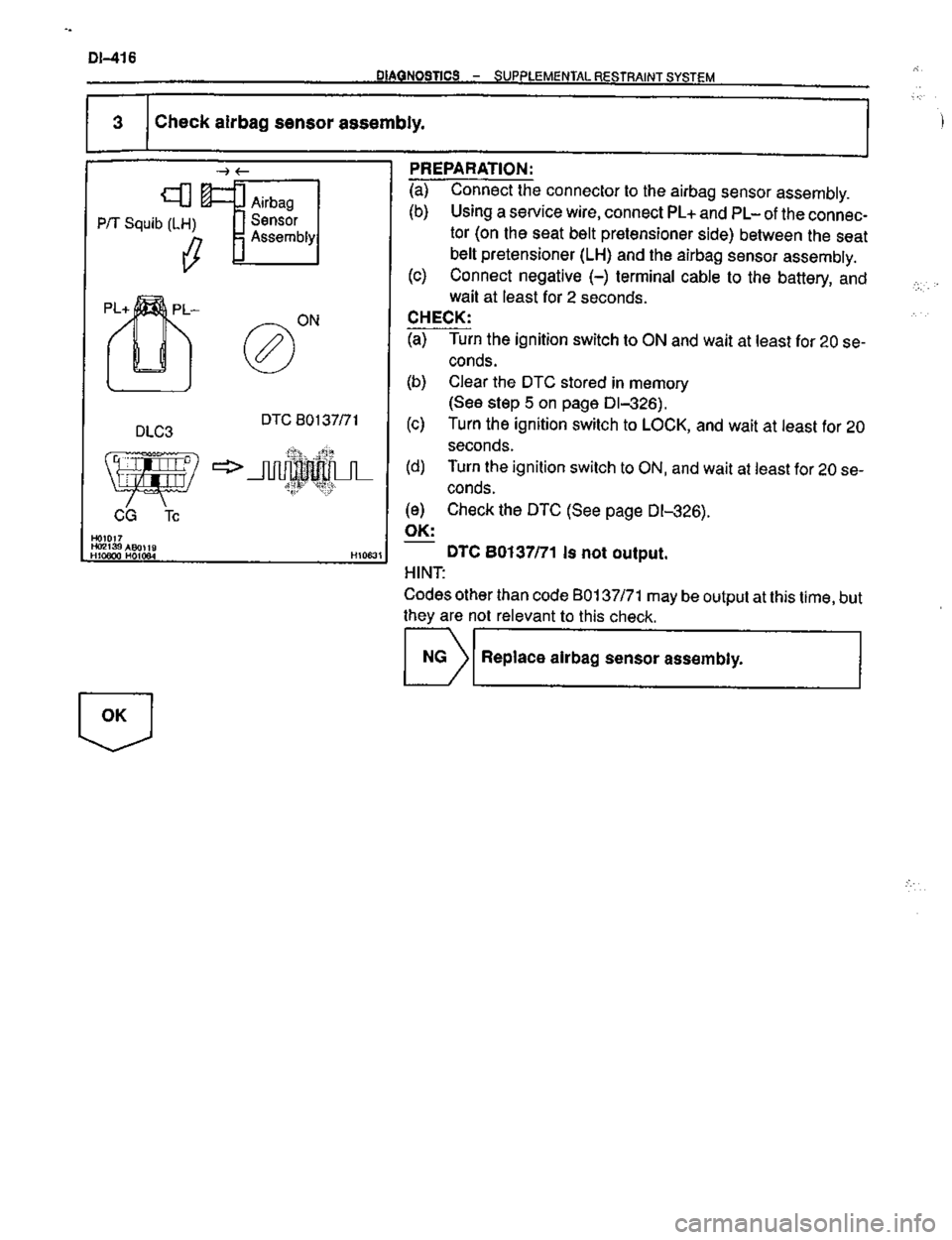 TOYOTA CELICA 1999  Service Repair Manual 