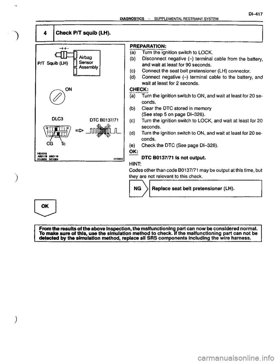 TOYOTA CELICA 1999  Service Repair Manual 