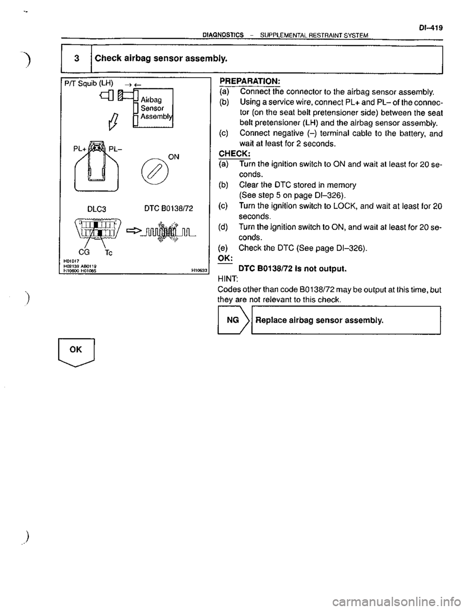 TOYOTA CELICA 1999  Service Repair Manual 