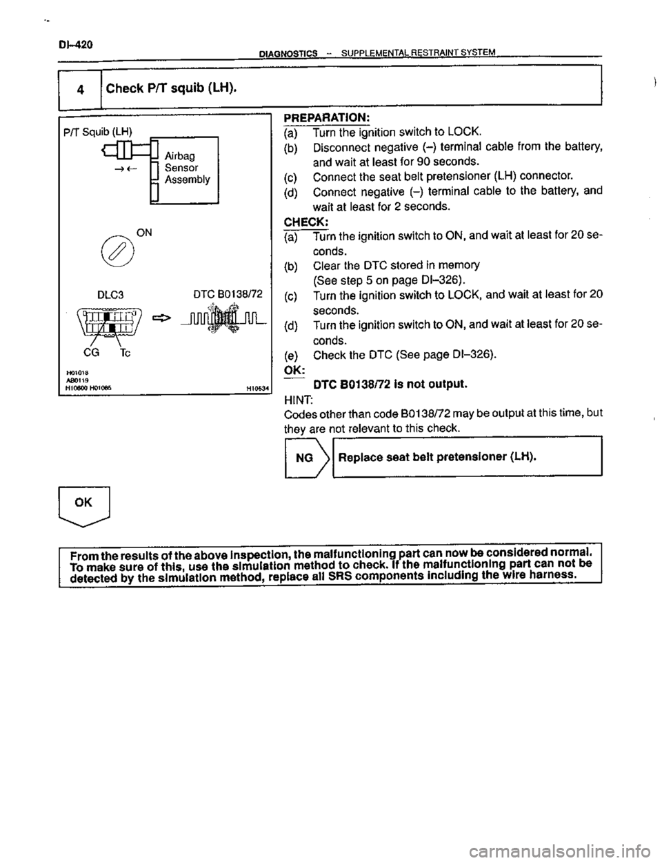 TOYOTA CELICA 1999  Service Repair Manual 