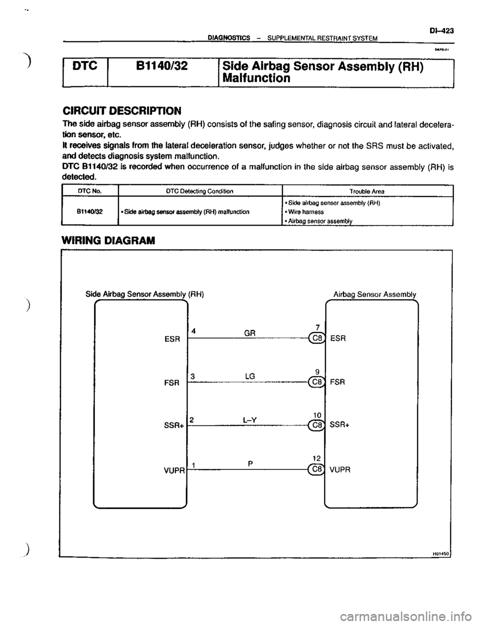 TOYOTA CELICA 1999  Service Repair Manual 