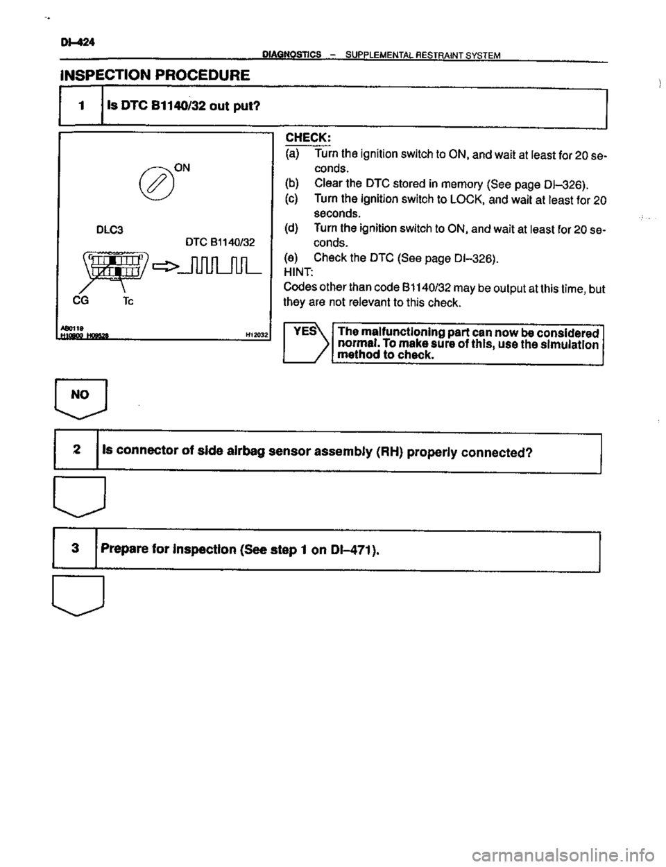 TOYOTA CELICA 1999  Service Repair Manual 