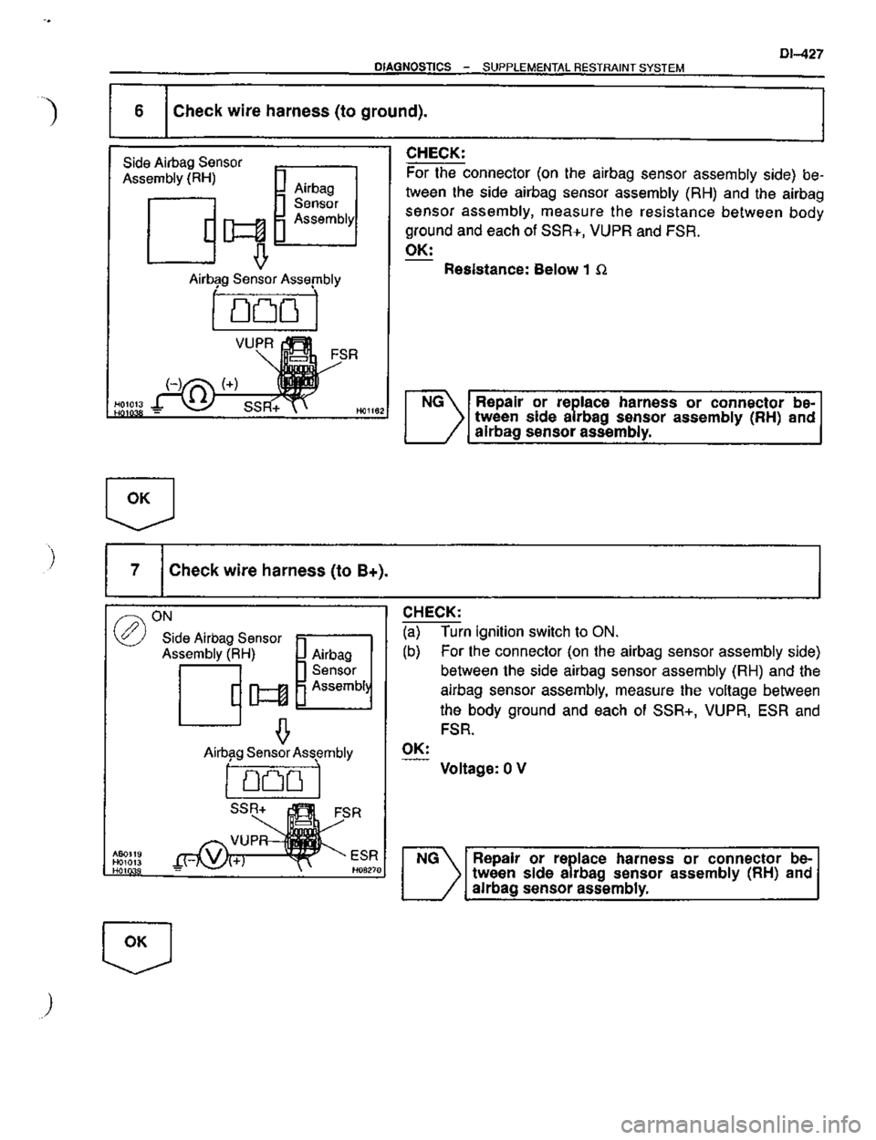 TOYOTA CELICA 1999  Service Repair Manual 