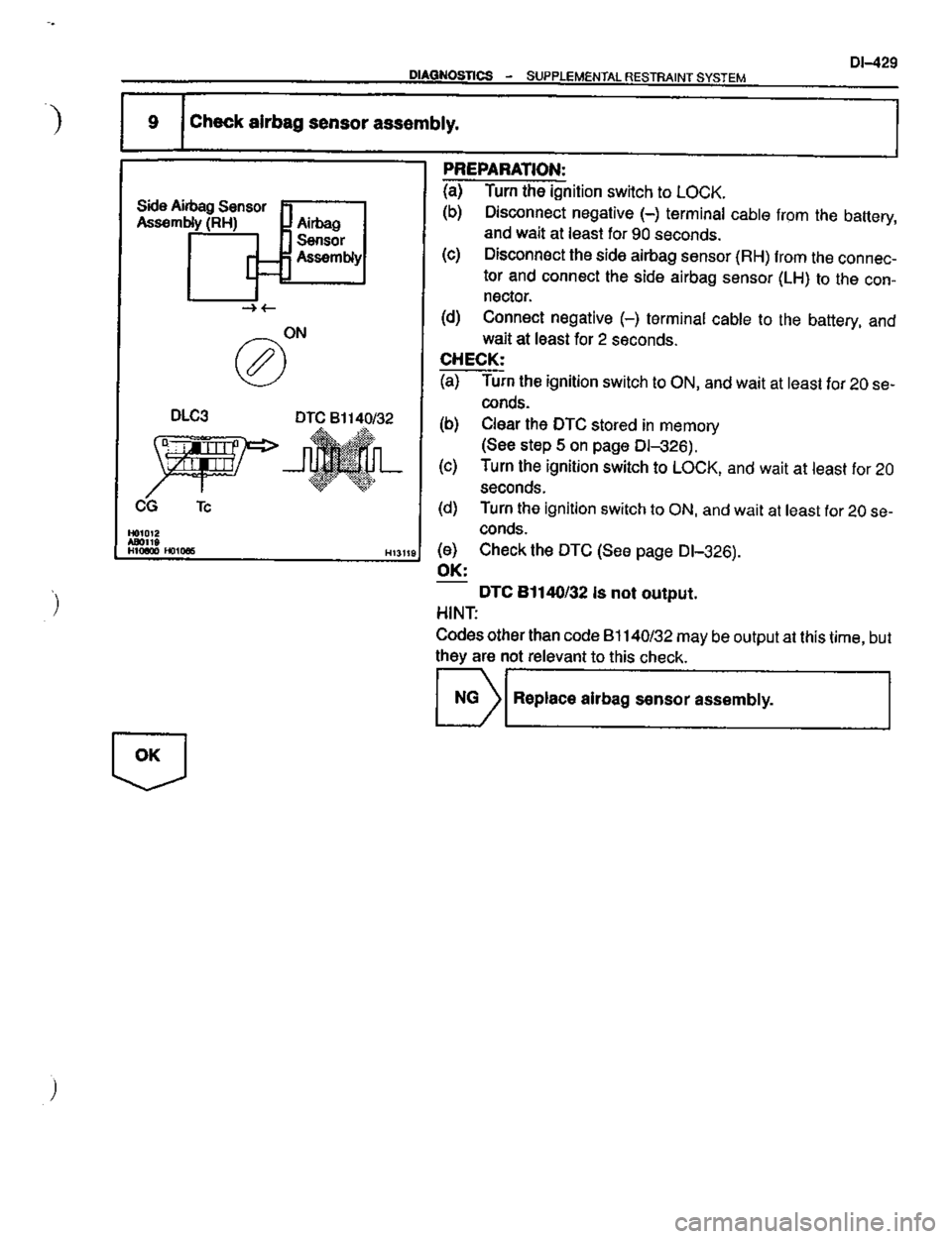 TOYOTA CELICA 1999  Service Repair Manual 