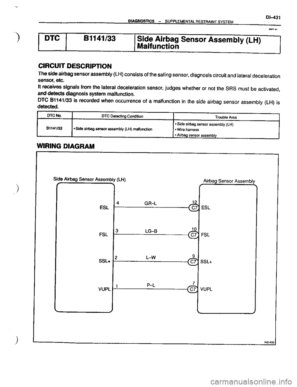 TOYOTA CELICA 1999  Service Repair Manual 