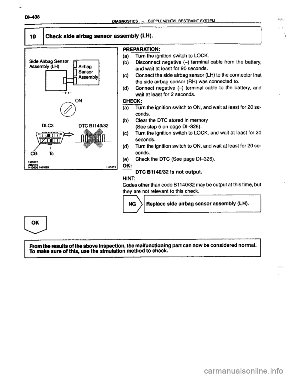 TOYOTA CELICA 1999  Service Repair Manual 
