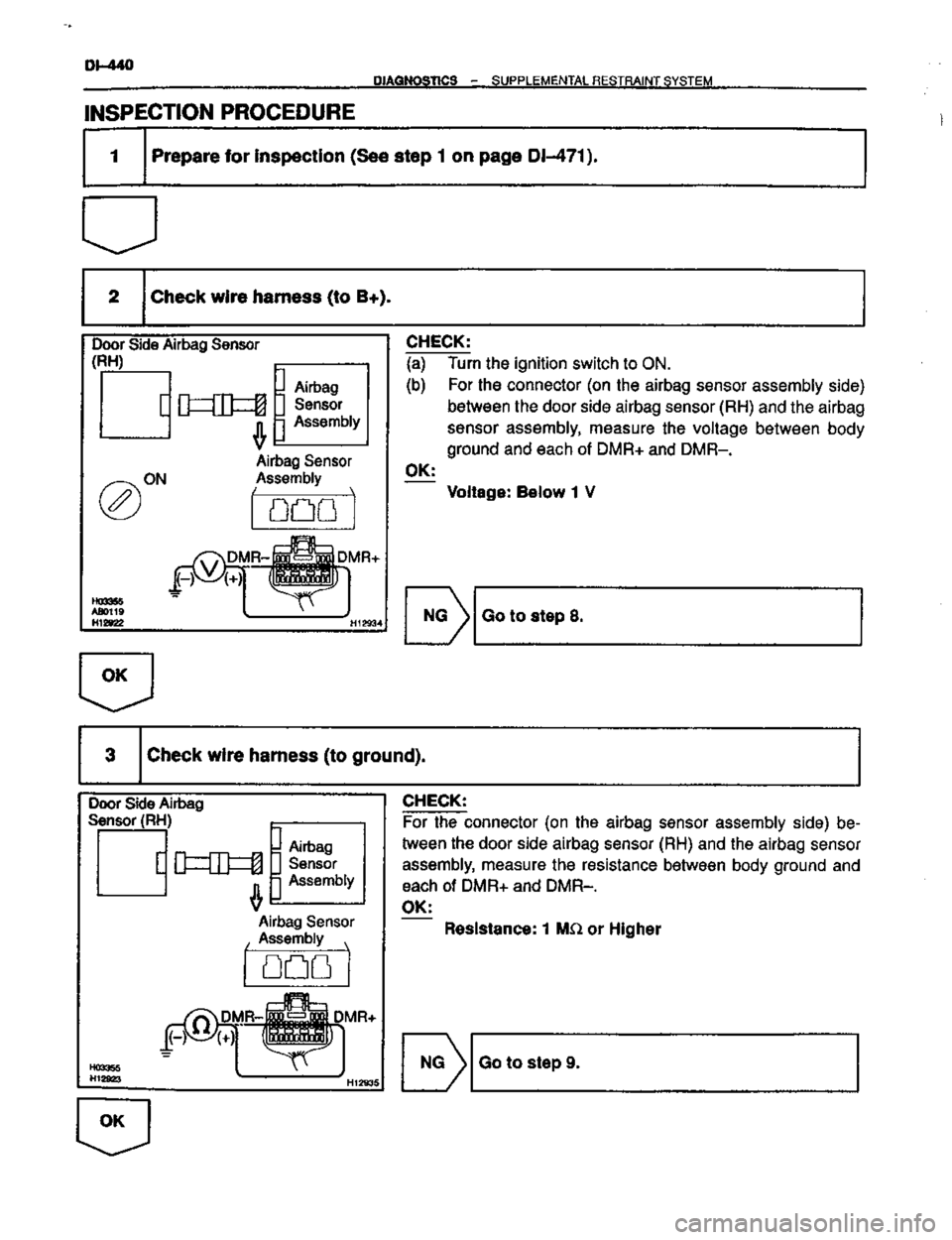 TOYOTA CELICA 1999  Service Repair Manual 