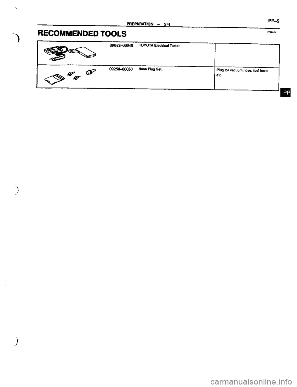 TOYOTA CELICA 1999  Service Repair Manual 