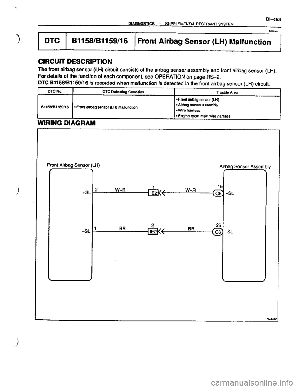 TOYOTA CELICA 1999  Service Repair Manual 