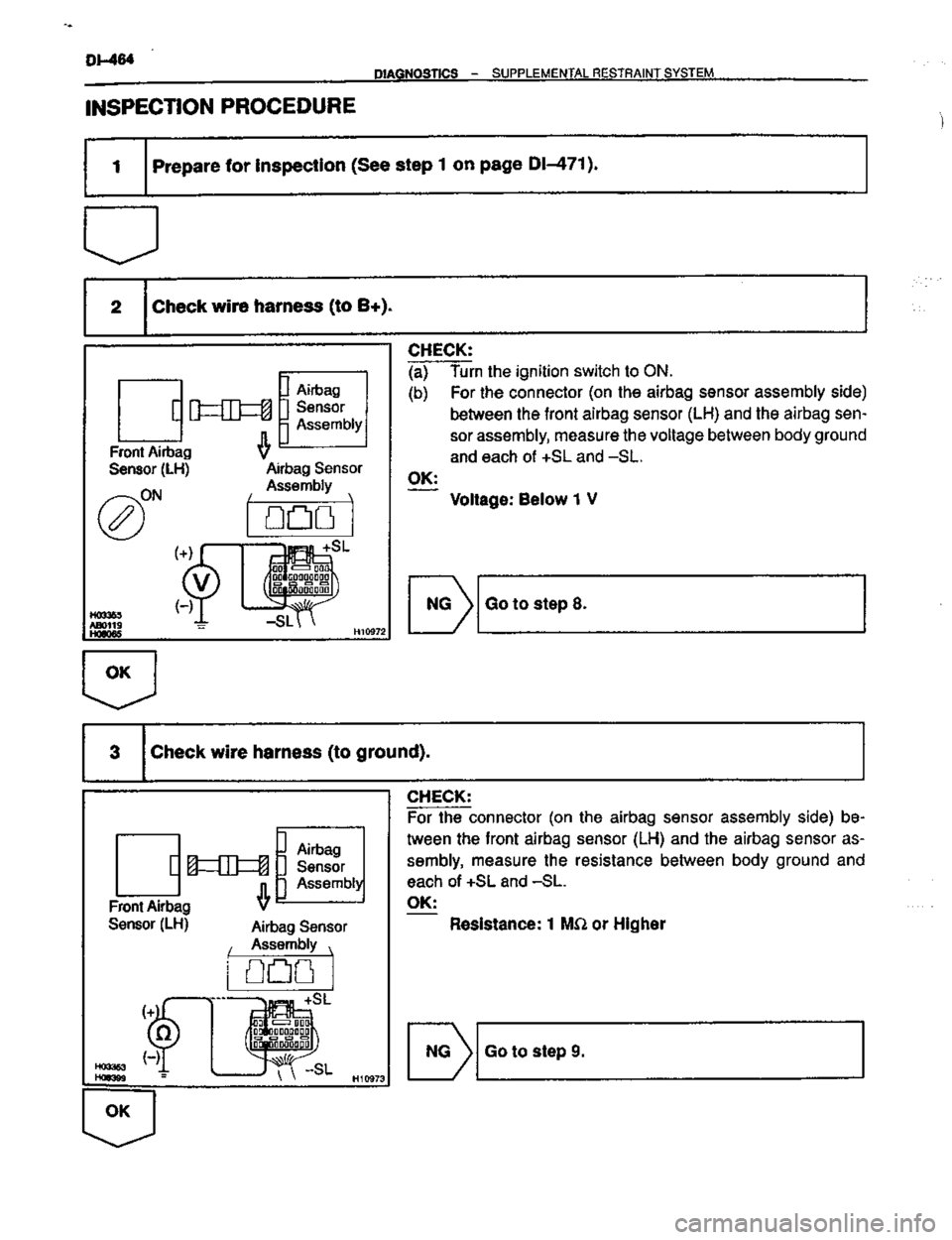 TOYOTA CELICA 1999  Service Repair Manual 