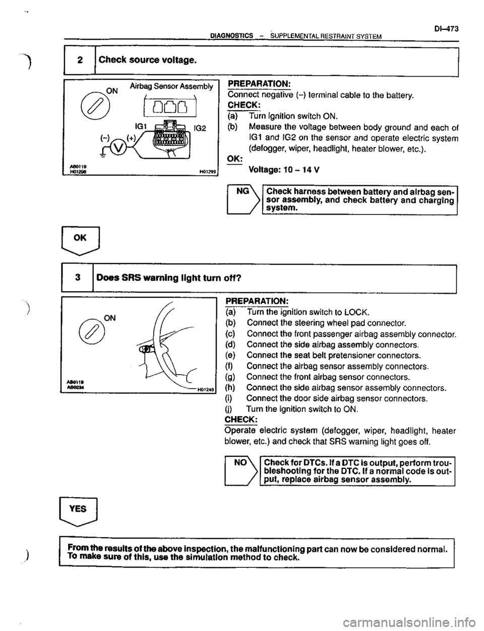 TOYOTA CELICA 1999  Service Repair Manual 