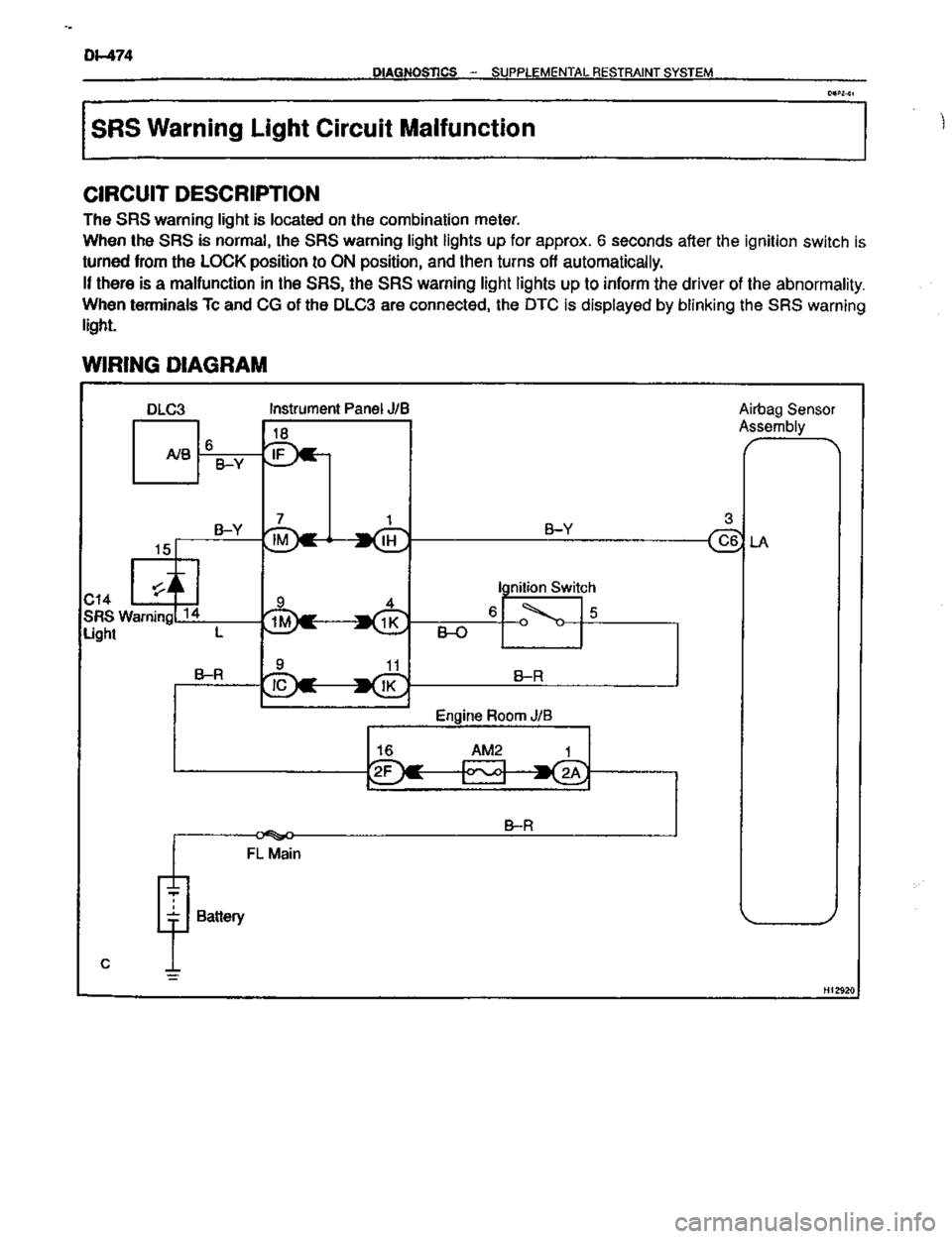 TOYOTA CELICA 1999  Service Repair Manual 