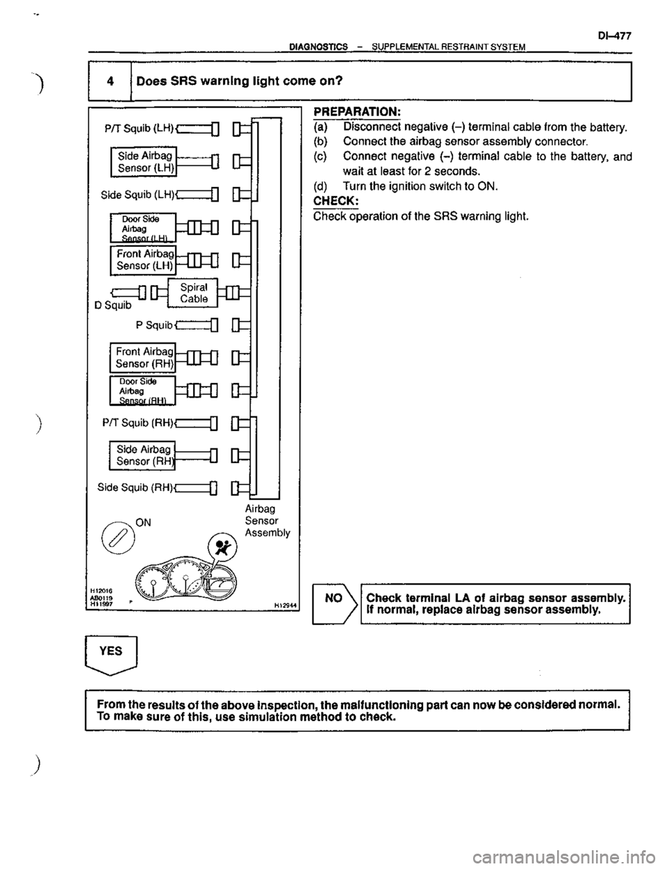 TOYOTA CELICA 1999  Service Repair Manual 