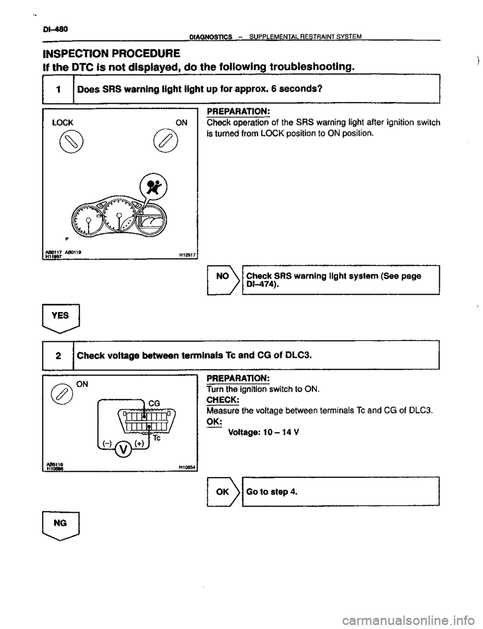 TOYOTA CELICA 1999  Service Repair Manual 