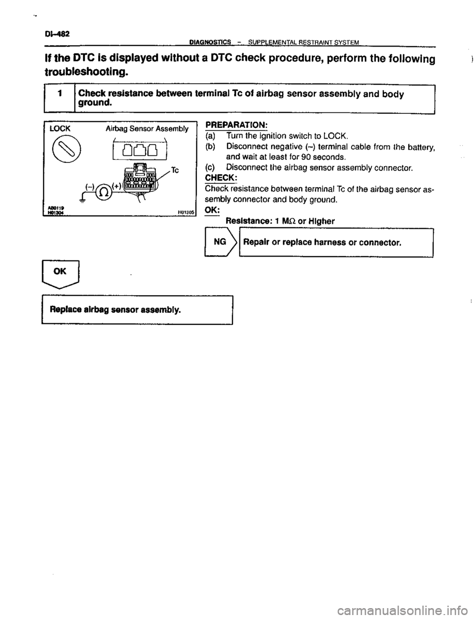 TOYOTA CELICA 1999  Service Repair Manual 