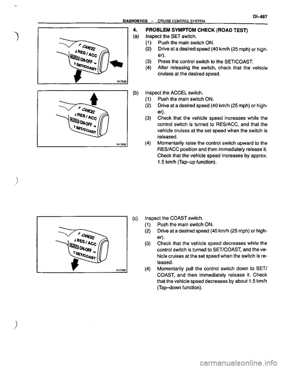 TOYOTA CELICA 1999  Service Repair Manual 