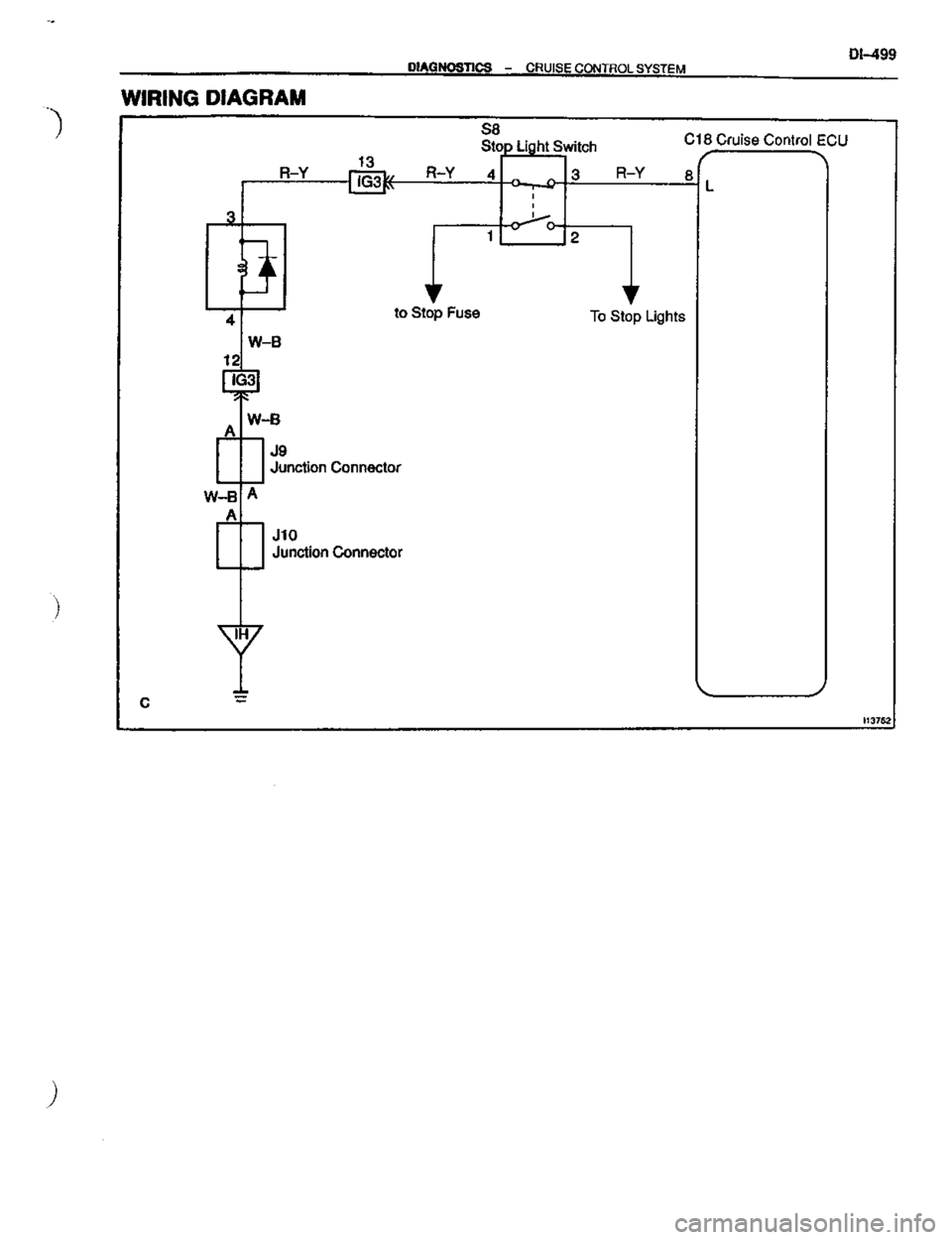 TOYOTA CELICA 1999  Service Repair Manual 