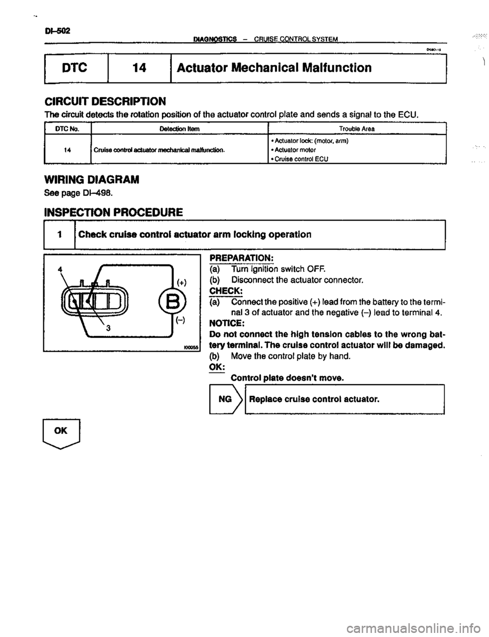 TOYOTA CELICA 1999  Service Repair Manual 