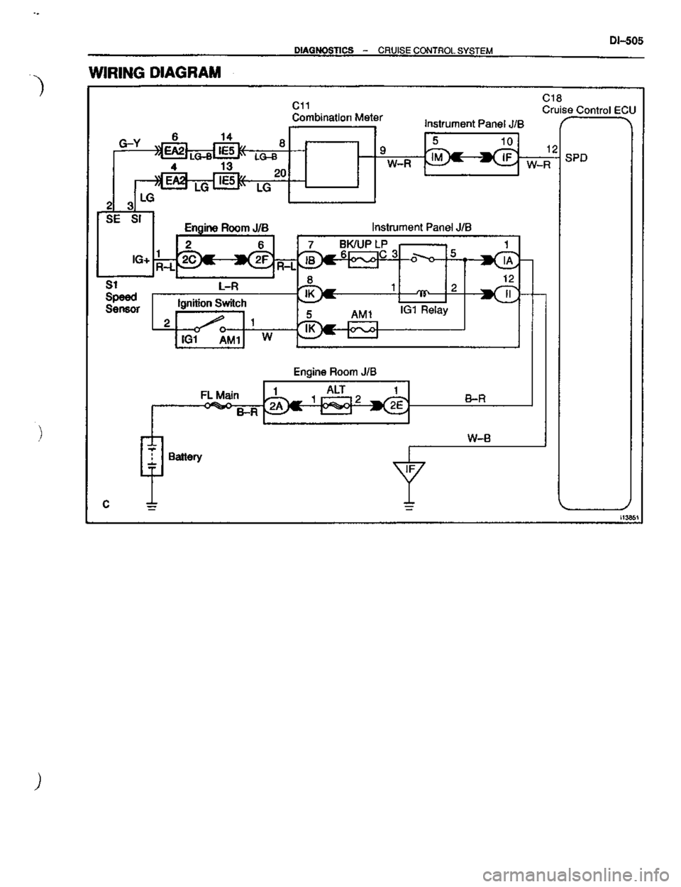 TOYOTA CELICA 1999  Service Repair Manual 
