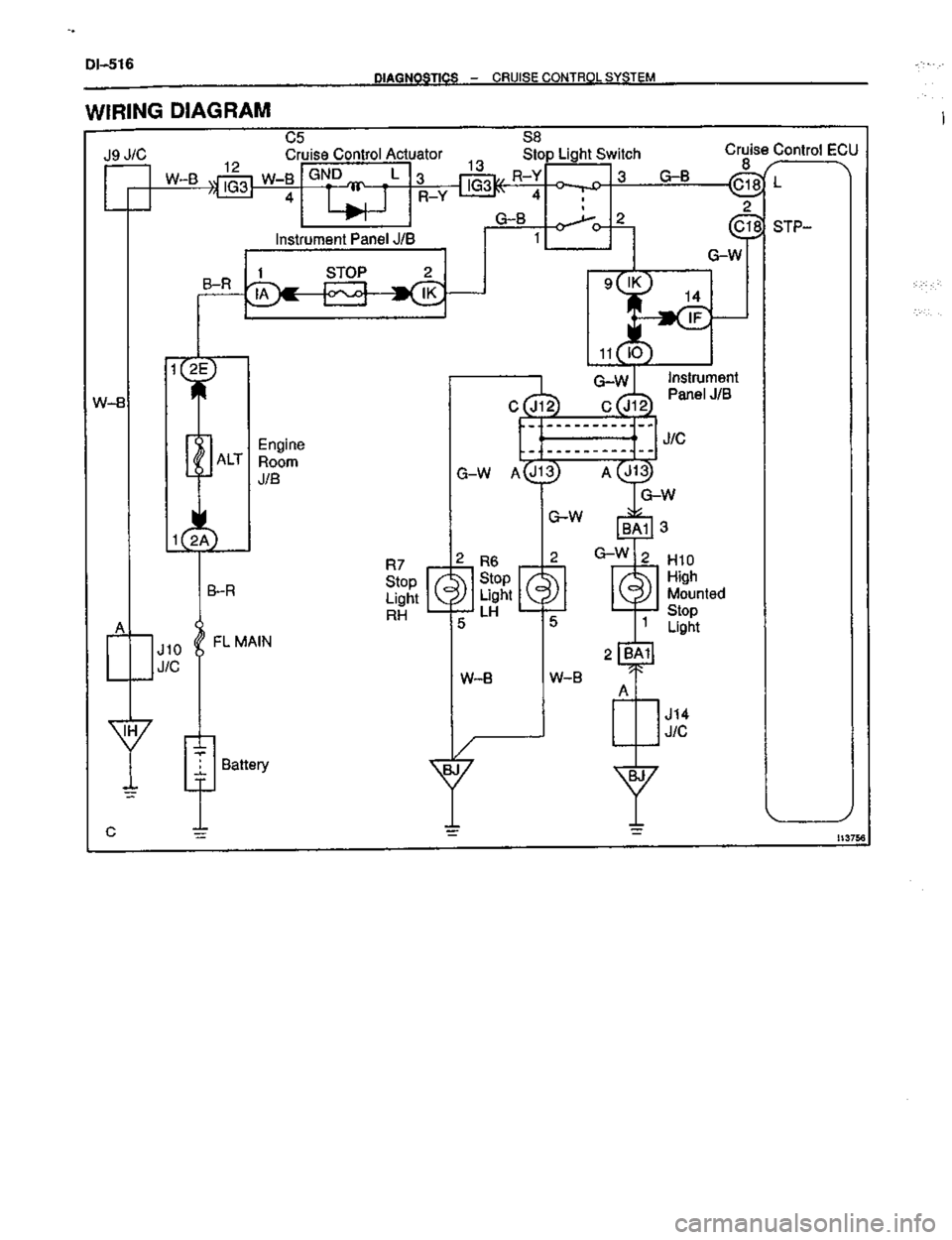 TOYOTA CELICA 1999  Service Repair Manual 